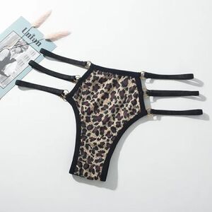 2/$20 Brand New Sexy Leopard Pattern Underwear Panties Size: XL